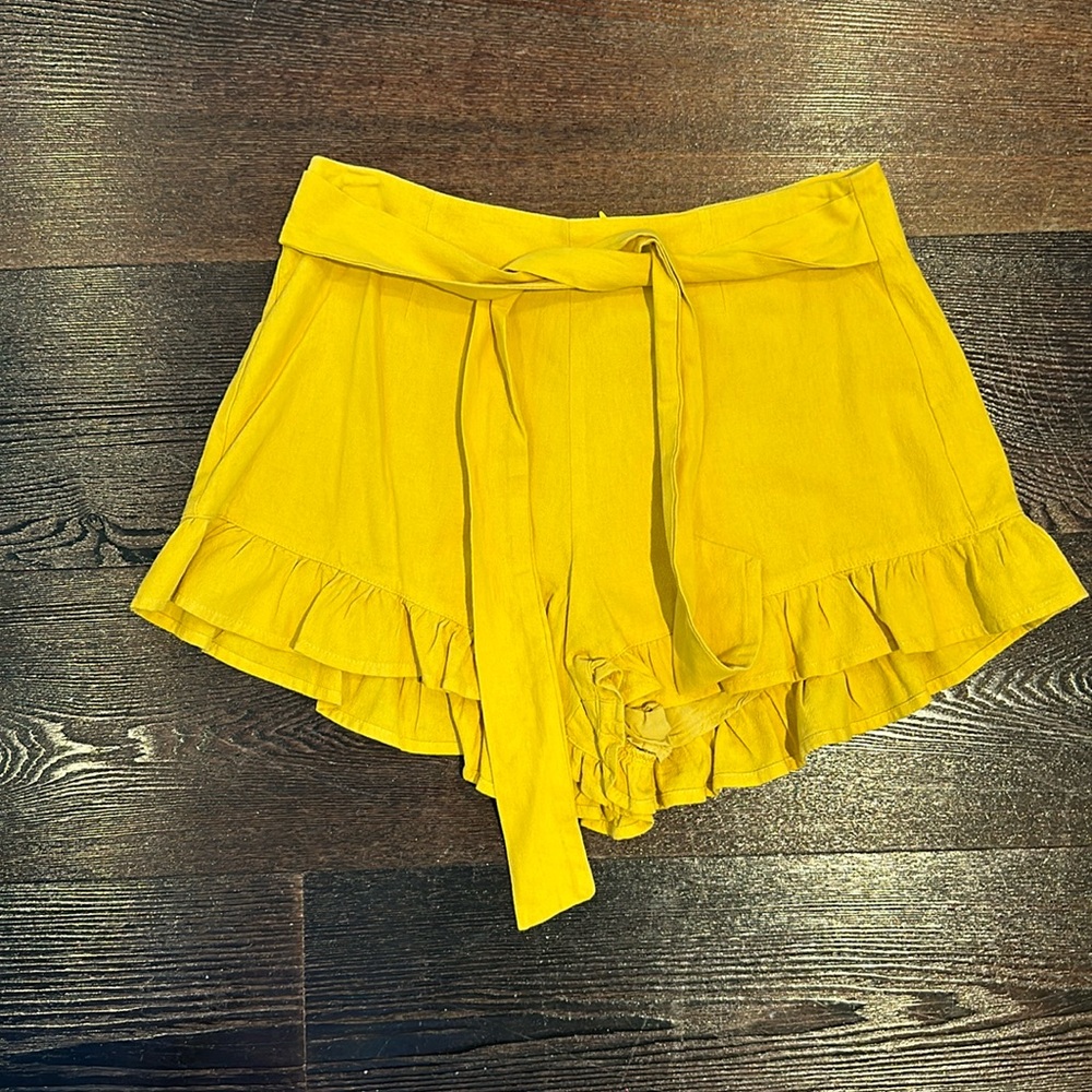 Yellow Shorts by MINKPINK